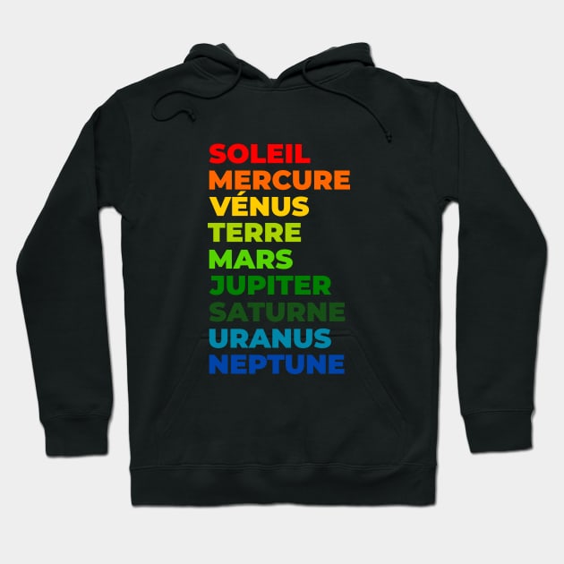 Le system solaire Hoodie by T-Shirts Zone